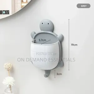 Cartoon Turtle Wall-Mounted Storage Box