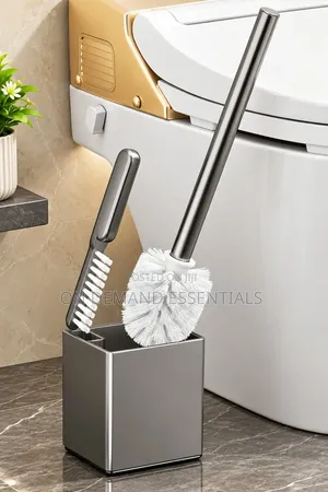 2-in-1 Wall-Mounted Toilet Cleaning Set