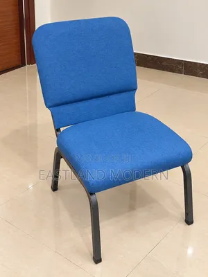 Blue Fabric Visitor Chair
