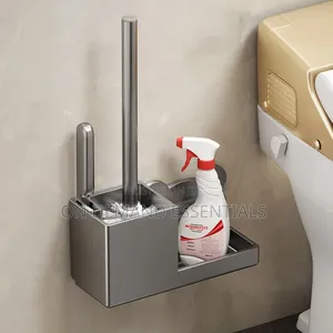 3-in-1 Wall-Mounted Toilet Cleaning Set