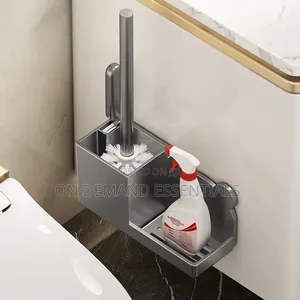 3-in-1 Wall-Mounted Toilet Cleaning Set