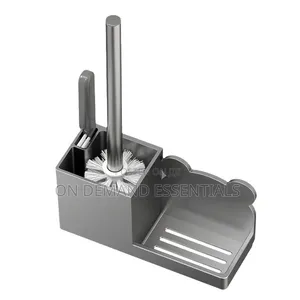 3-in-1 Wall-Mounted Toilet Cleaning Set