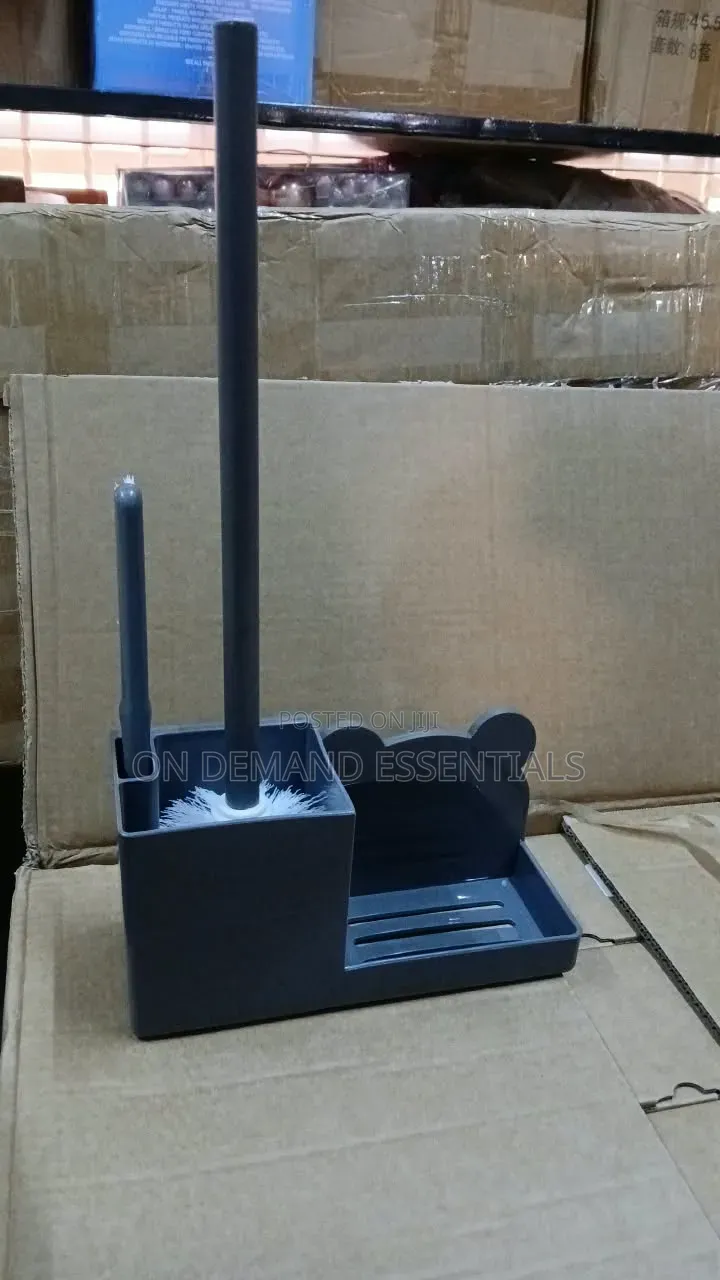 3-in-1 Wall-Mounted Toilet Cleaning Set