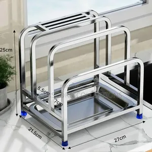 Clever Kitchen Storage Under Cabinet Cutting Boards/Knife Storage