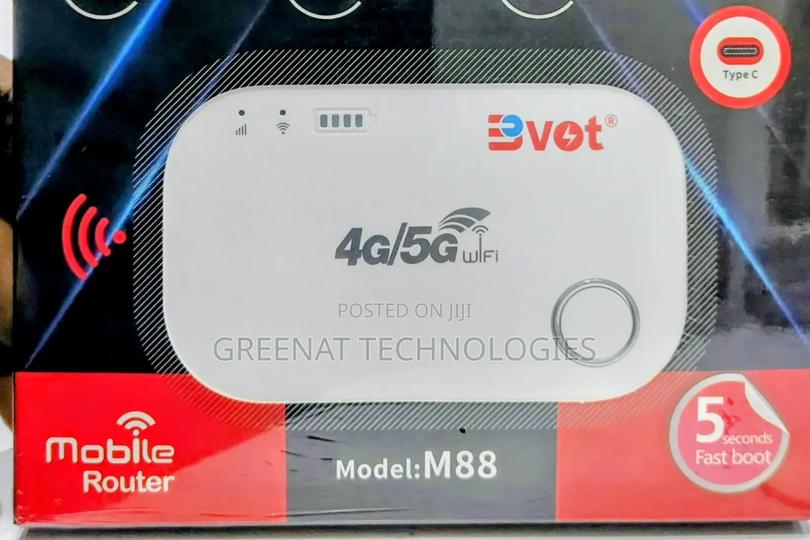 Bvot 4G MIFi Open for All Lines Safaricom Airtel Telcom