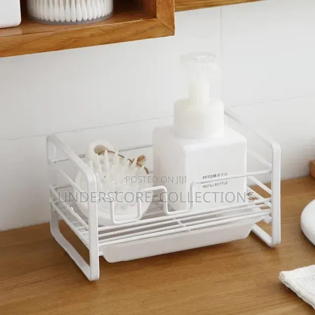 *Sink Caddy With Water Draining Tray*