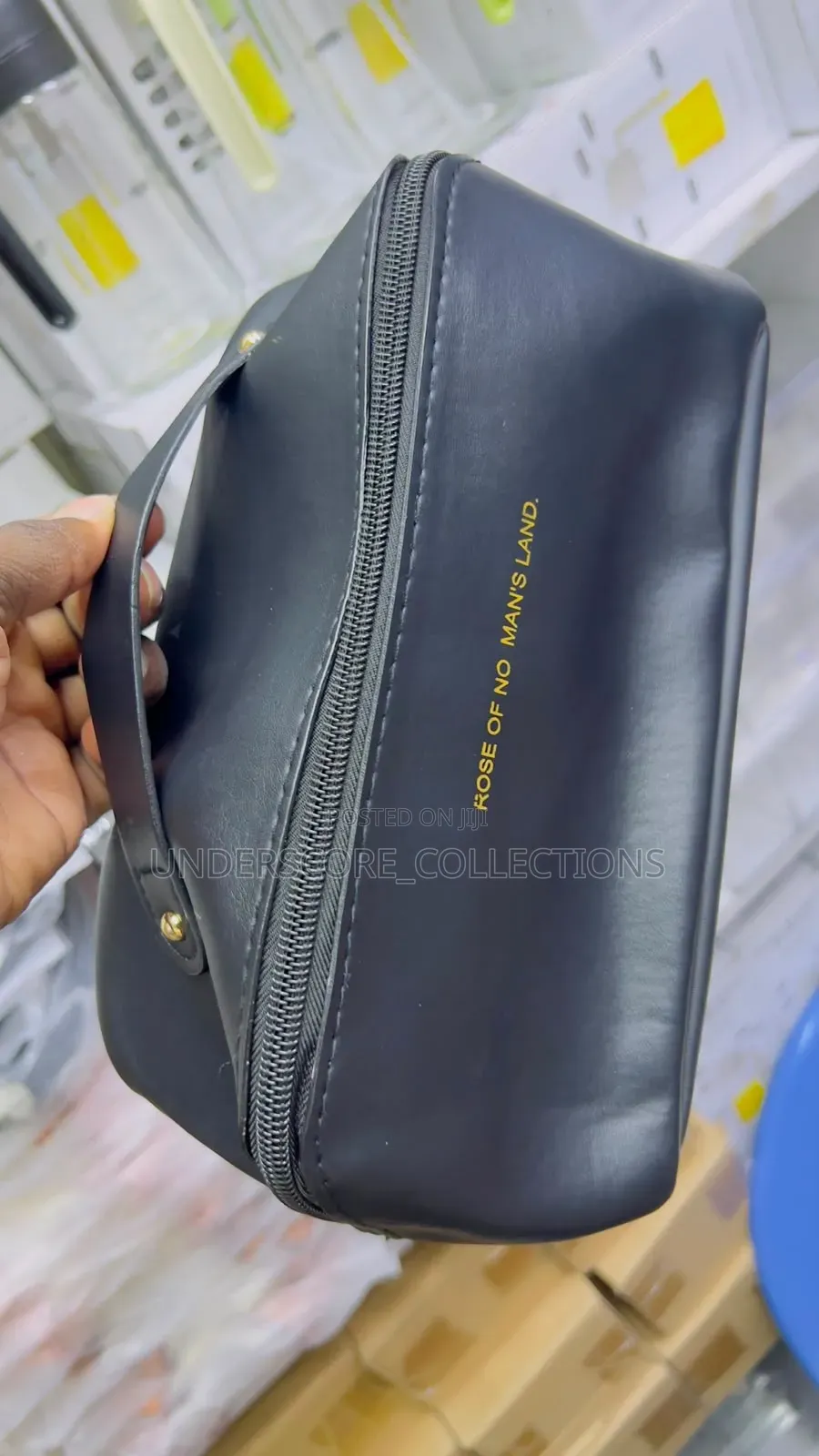 Large Capacity Luxury PU Leather Cosmetic Makeup Bag/Organizer*