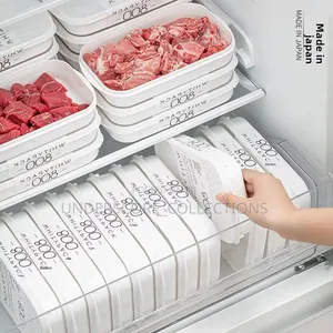 5pcs Set Freezer /Fridge Stackable Food Storage Containers