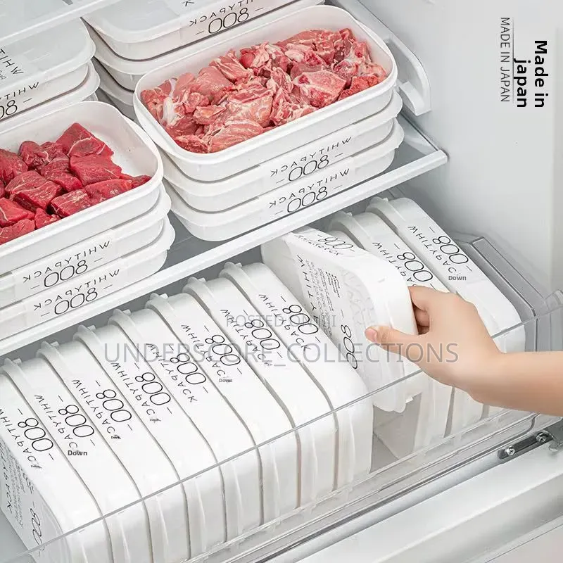 5pcs Set Freezer /Fridge Stackable Food Storage Containers