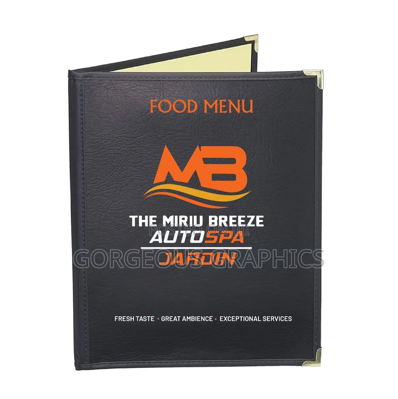 Menu Booklets Printing
