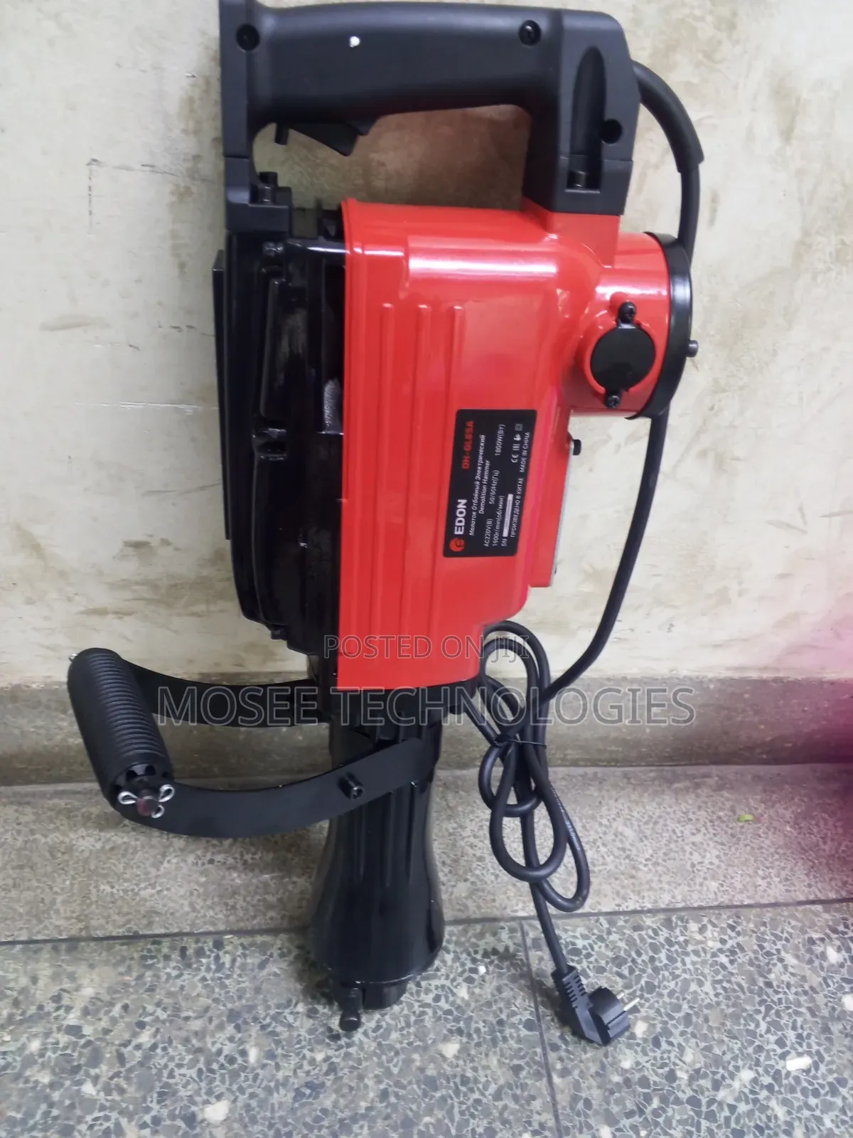EDON 1800W Electric Concrete Breaker