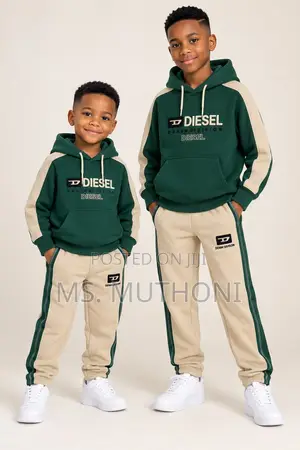 5-12 Yrs Diesel Warm 2pcs Wideleg
