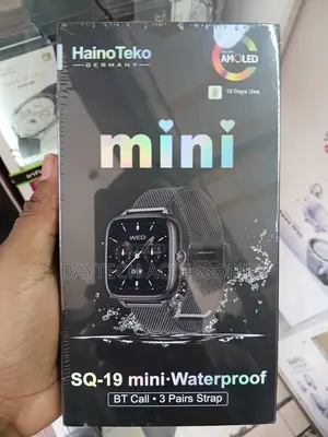 The Haino Teko SQ-19 Mini AMOLED Smartwatch