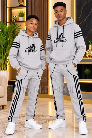 Adidas Wide Leg 2 PCs Set (12-20 Yrs )