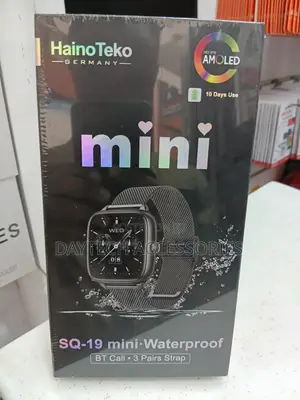 HainoTeko SQ-19 Mini Waterproof Smart Watch With Bluetooth Calling