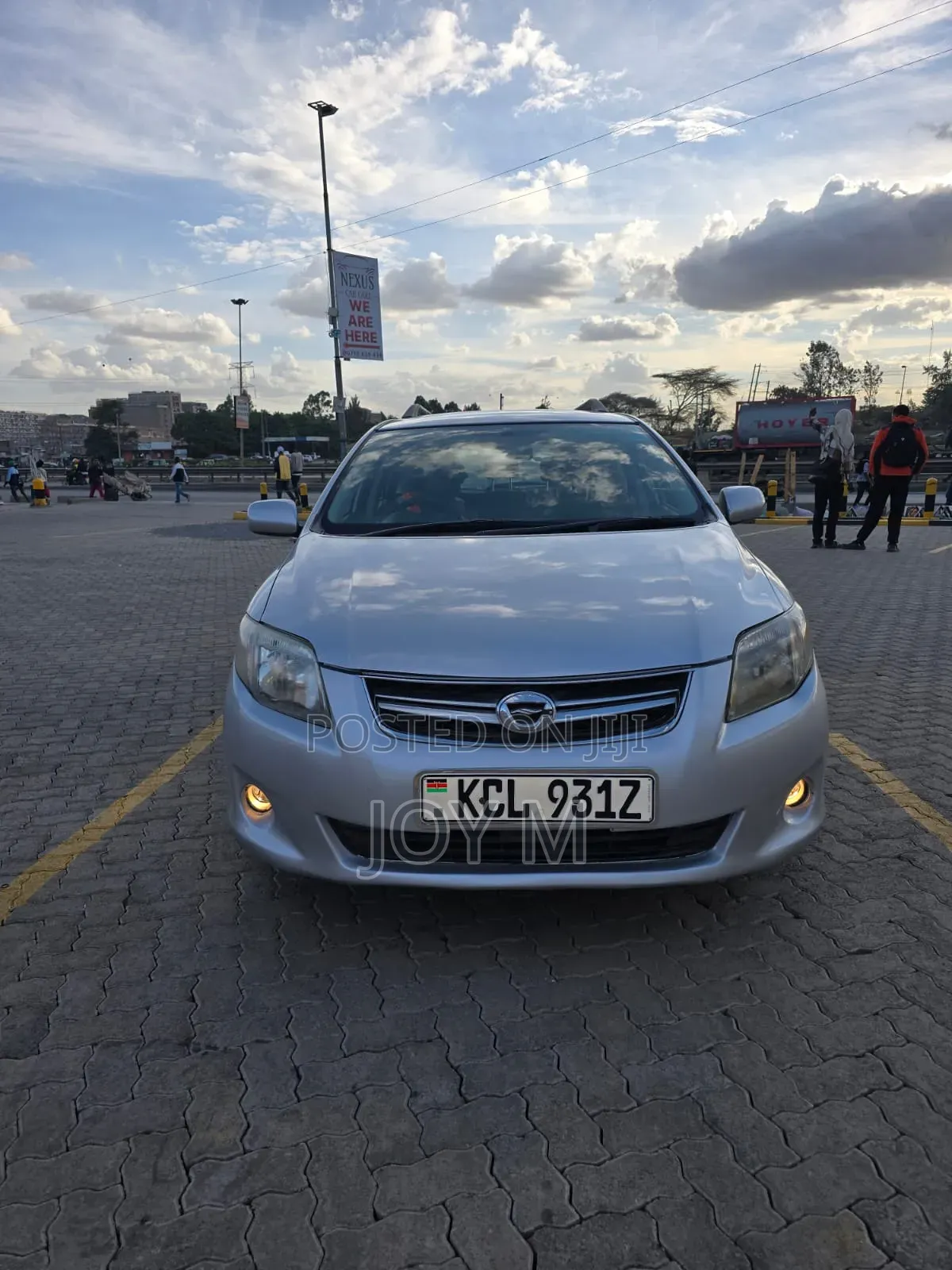 Toyota Corolla Fielder 2012 Silver