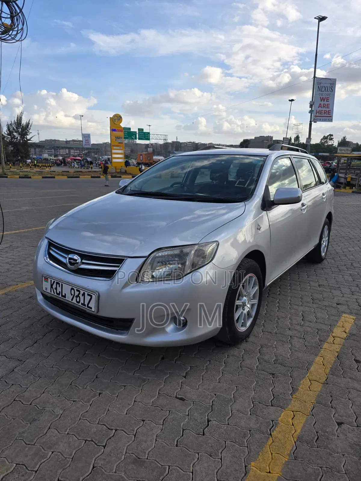 Toyota Corolla Fielder 2012 Silver