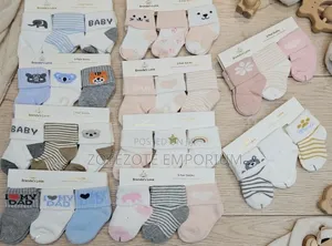 3 Pack Baby Socks