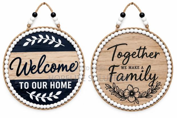 Wooden Hanging Decor - main view