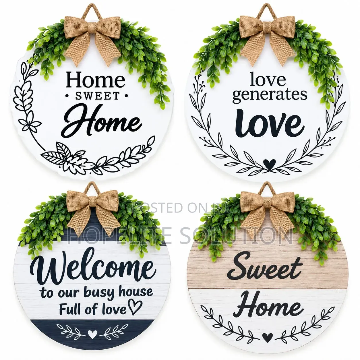Wooden Hanging Decor