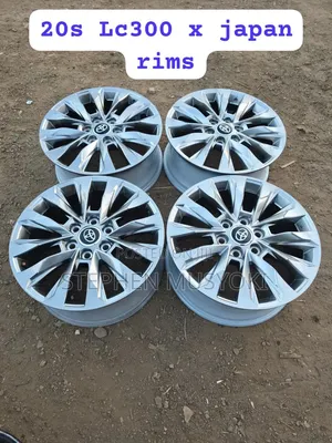 Toyota Prado Lc 300,size 20inch Rims