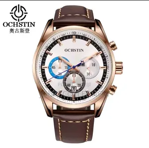 Ochstin Chronograph Gents Leather Strap Watches