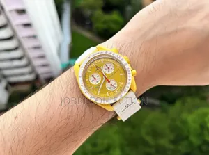 Omega X Swatch Moon Swatch Chronograph Watch