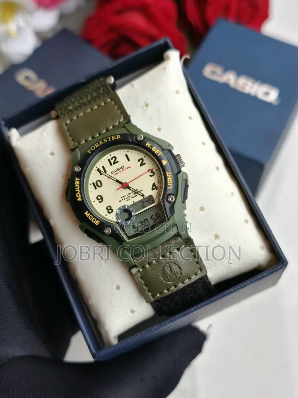 Casio Forester Stopwatch Dual Display Watch