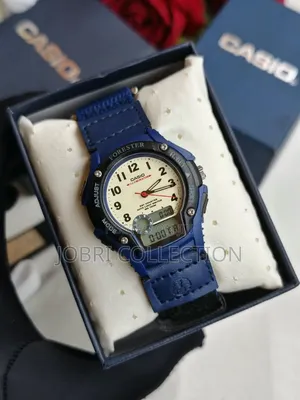 Casio Forester Stopwatch Dual Display Watch