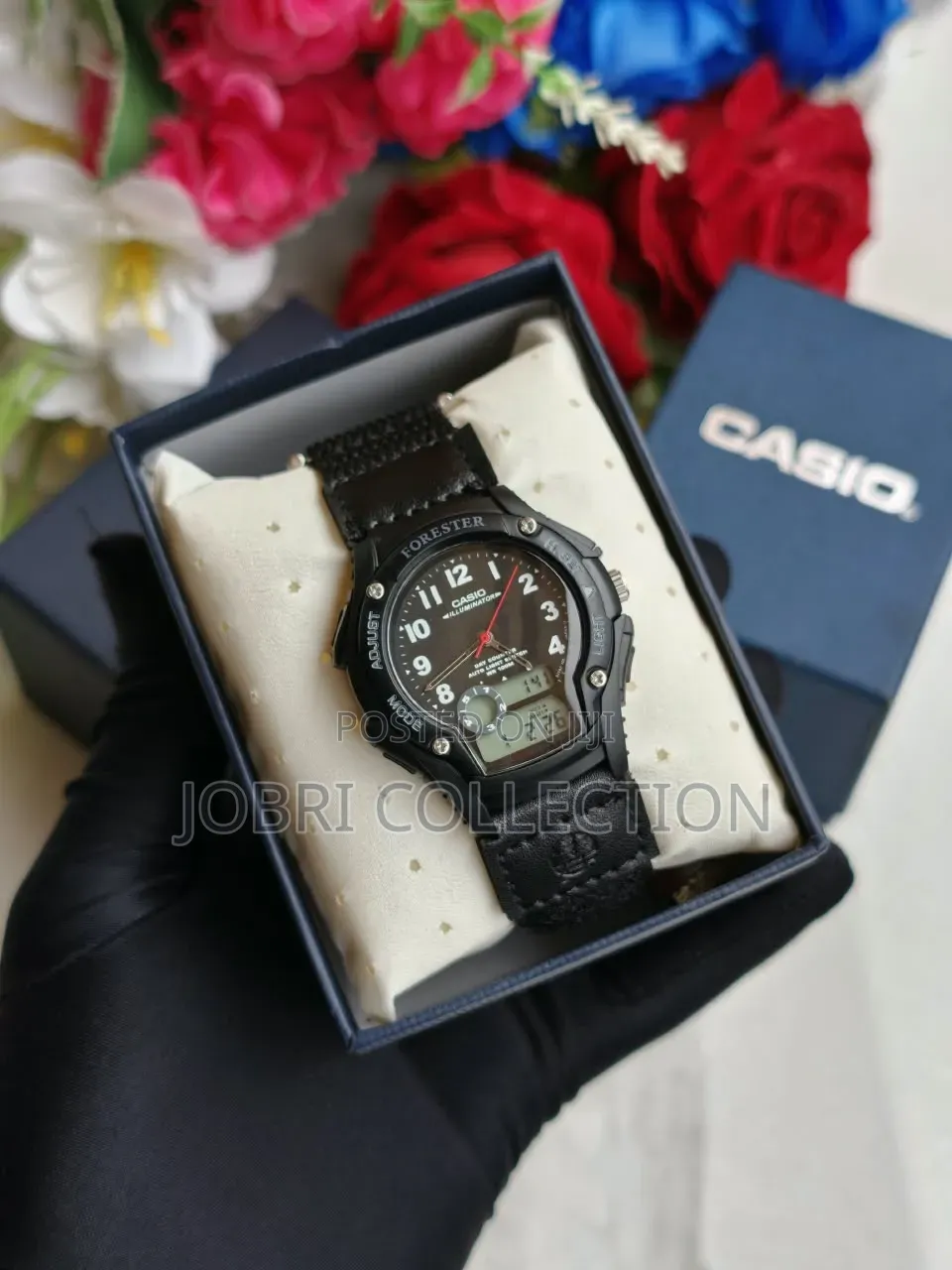 Casio Forester Stopwatch Dual Display Watch
