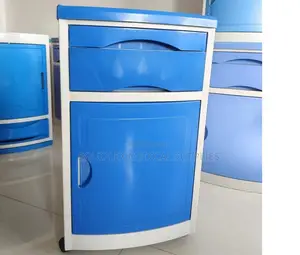 Durable Hospital Bedside Cabinet With Spacious Drawers