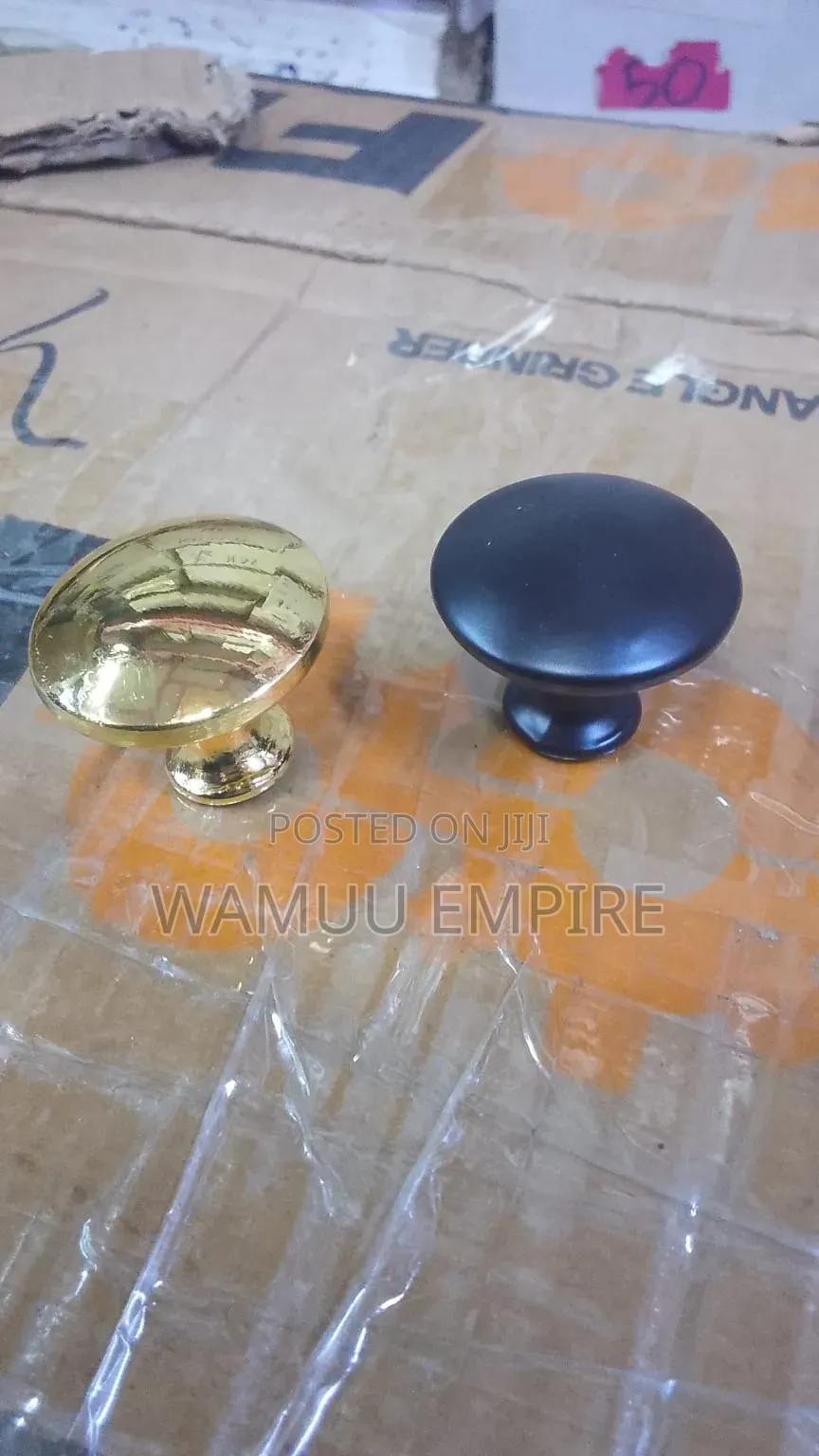 602 Mushroom-Style Cabinet Knobs