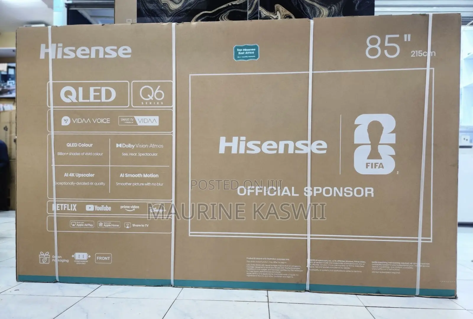 Hisense 85” Smart