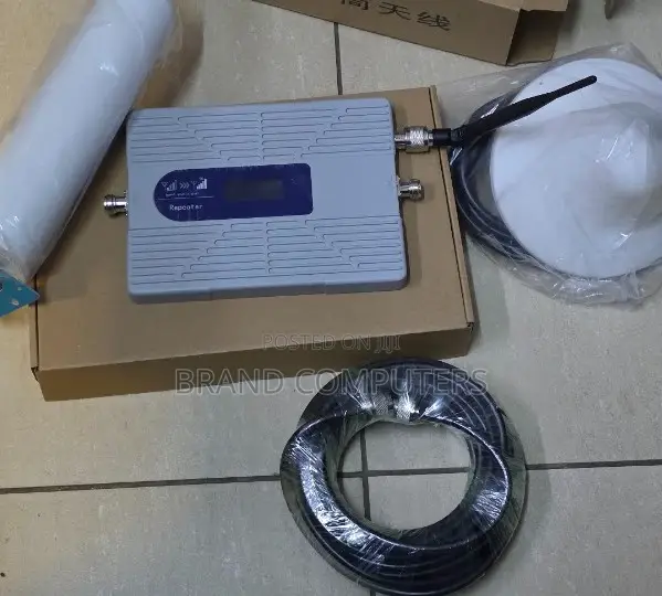 5g Phone Network Booster With 2 Indoor Antenna