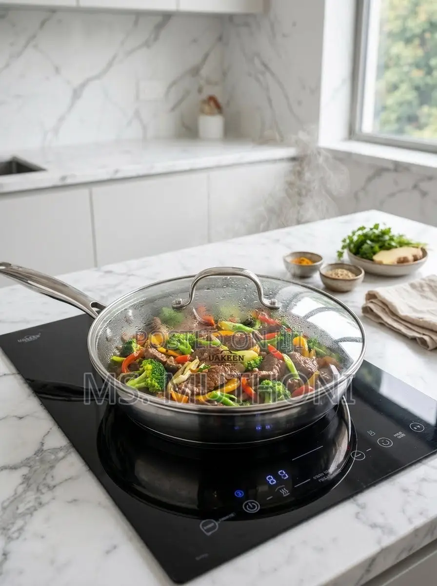 Tripply Stainless Non-Stick Pan With Lids (2l/2.8l )