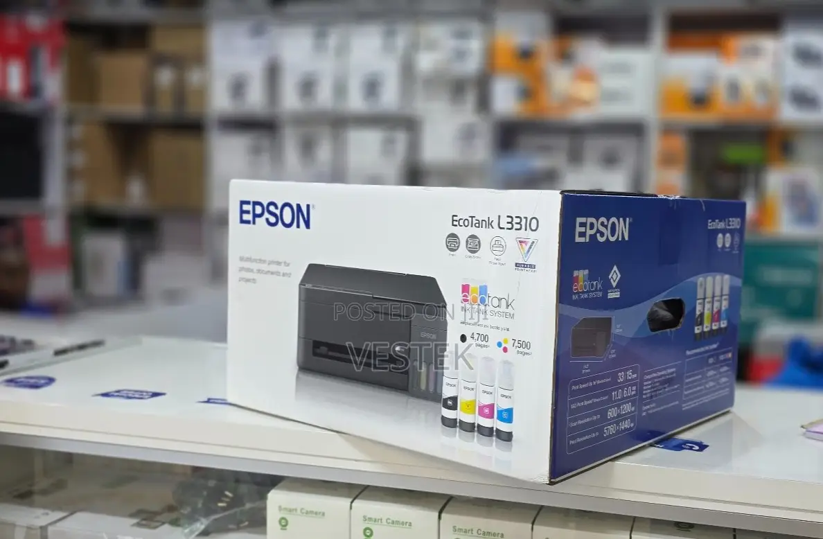Epson EcoTank L3310 Multifunction Color Printer – High-Yield Ink Tank