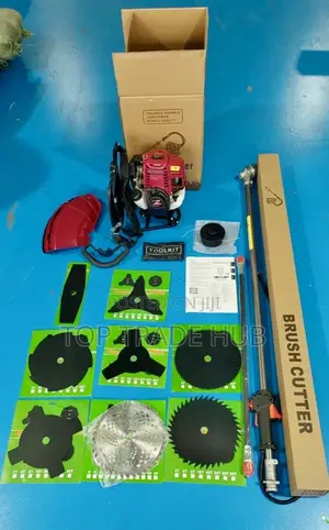 GX-35 4 Stroke Backpack Petrol Brush Cutter With 9 Blades