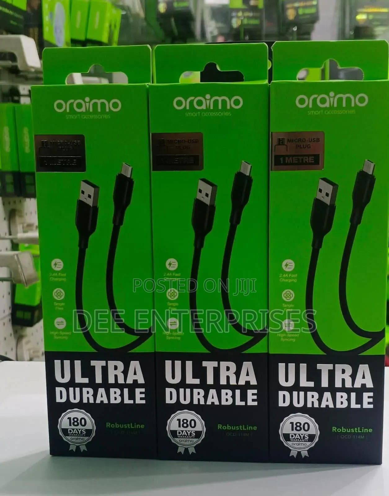 Oraimo RobustLine OCD-114M Micro USB Data Cables