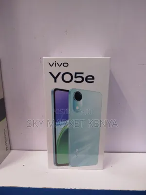 New Vivo Y05e 64 GB Black