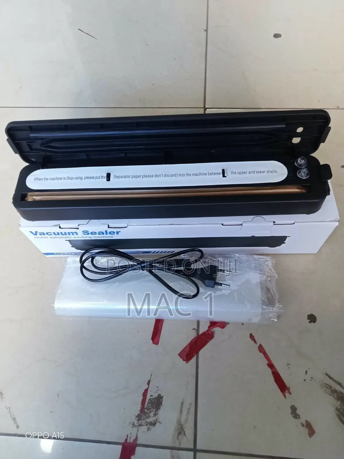 Vacuum Sealer Machine With 10 Extra Storage Bags