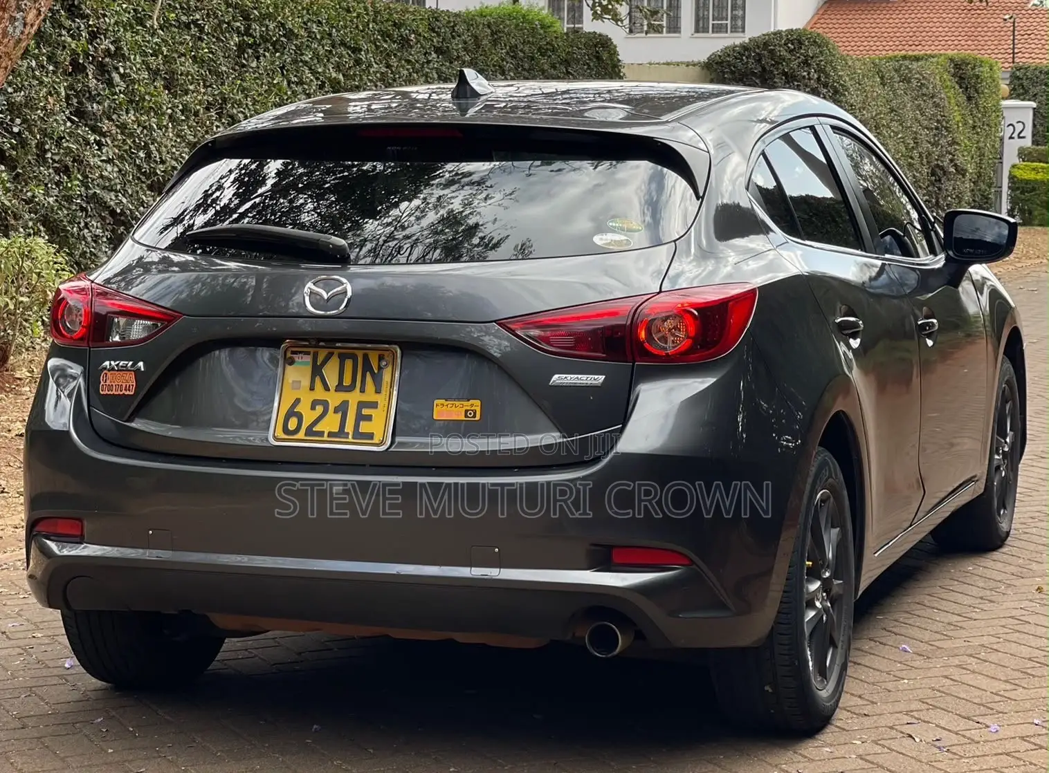 Mazda Axela 2016 Gray