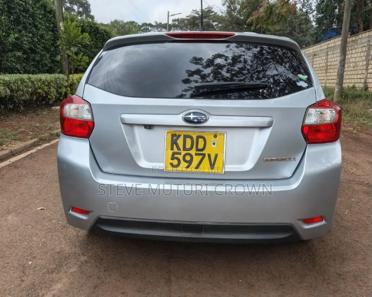 Subaru Impreza 2014 Silver