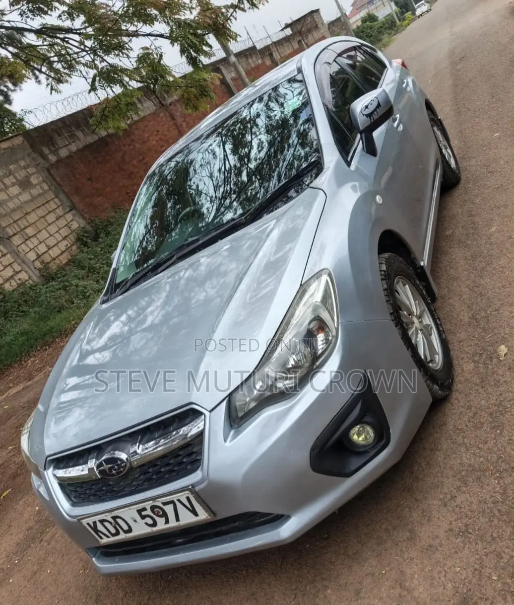 Subaru Impreza 2014 Silver
