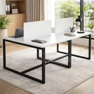 4-Person Custom Office Workstation