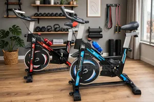 Fitness Spin Bike for Indoor Cycling and Calorie Burning