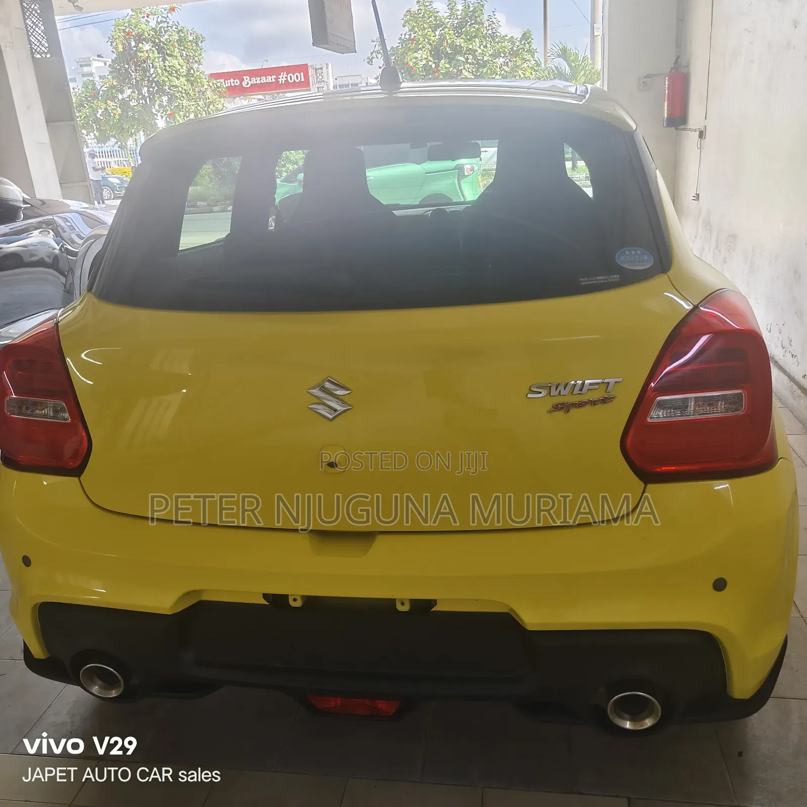Suzuki Swift 2019 Yellow