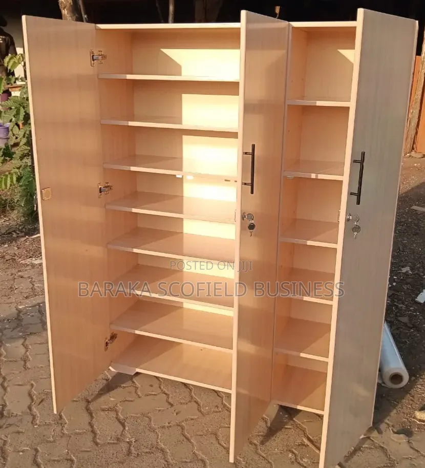 Wooden Shoe Storage Cabinet