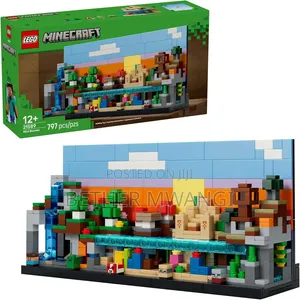 LEGO Minecraft Mini Biomes - Minecraft Art Building Set in Kenya