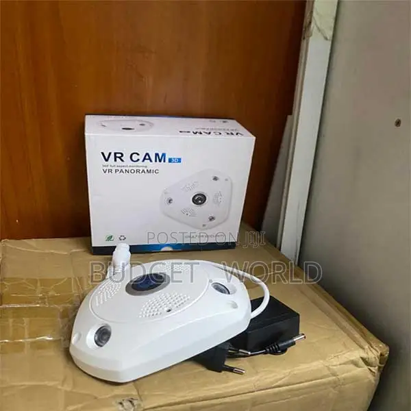 Real-Time Footage 360° Panoramic Fisheye View VR Cam