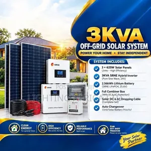 3kw Solar Offgrid Full Package Plus Free Installation